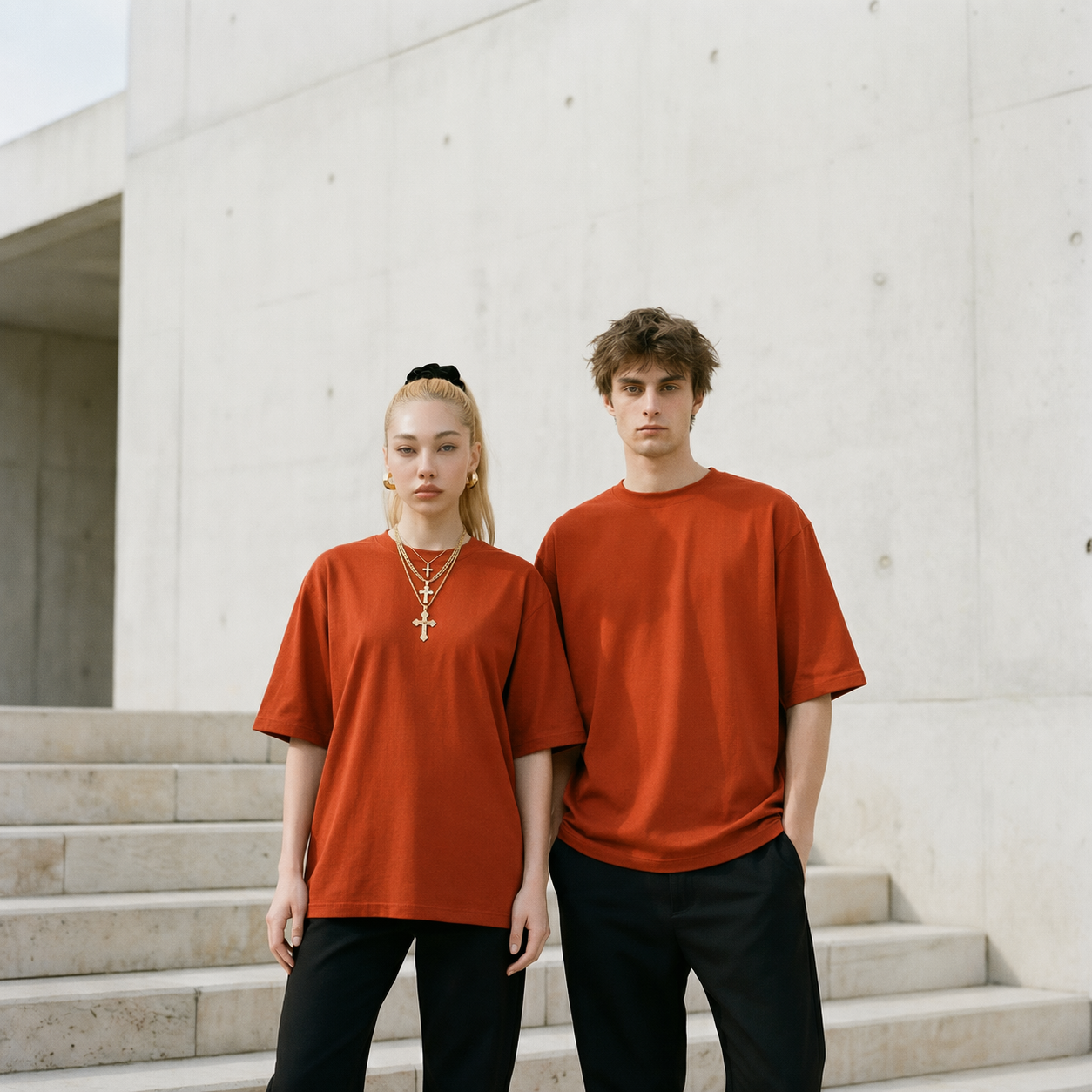 T-shirt Uni oversize 230gsm, OKEN