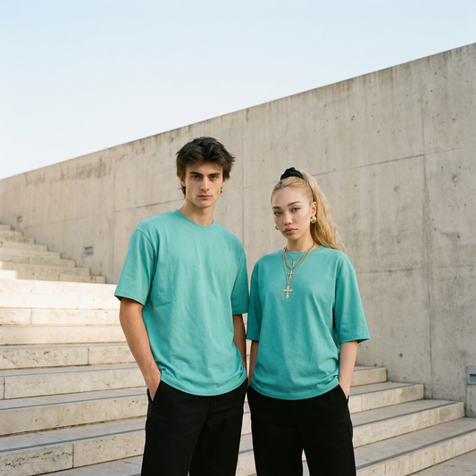 T-shirt Uni oversize 230gsm, OKEN