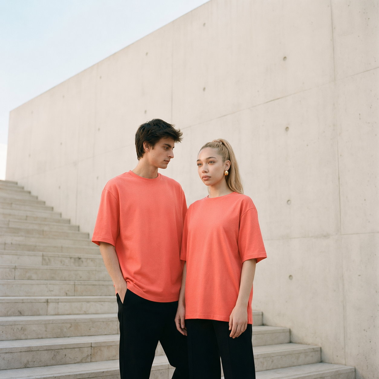 T-shirt Uni oversize 230gsm, OKEN