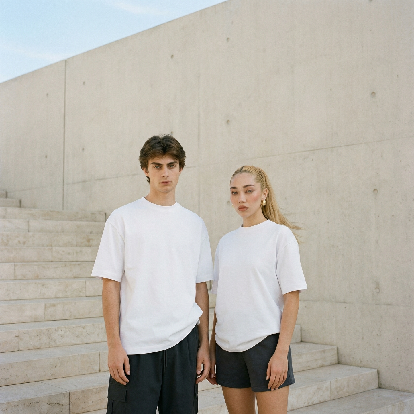 Unifarbenes Oversize T-Shirt 300gsm, KAIZE