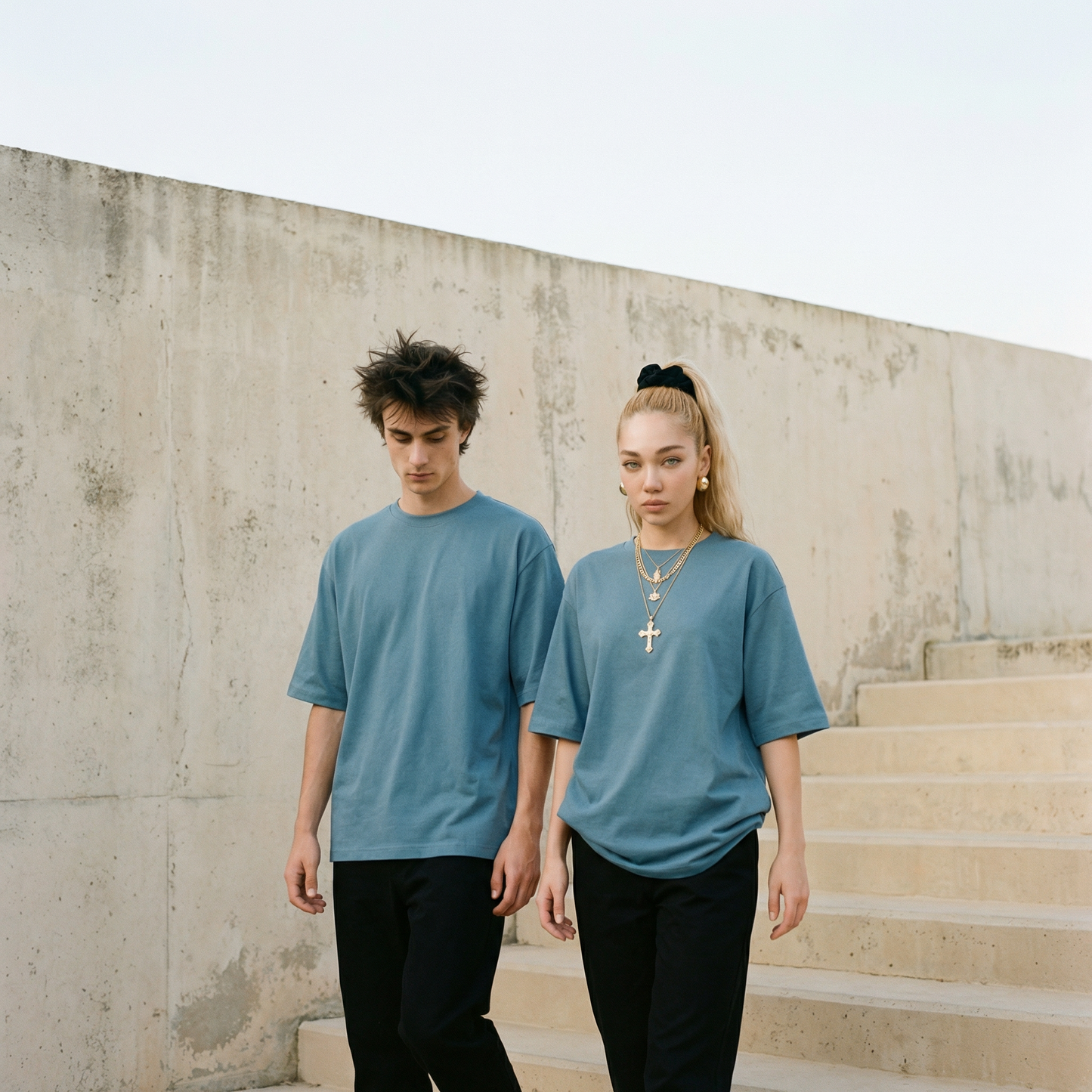 T-shirt Uni oversize 230gsm, OKEN