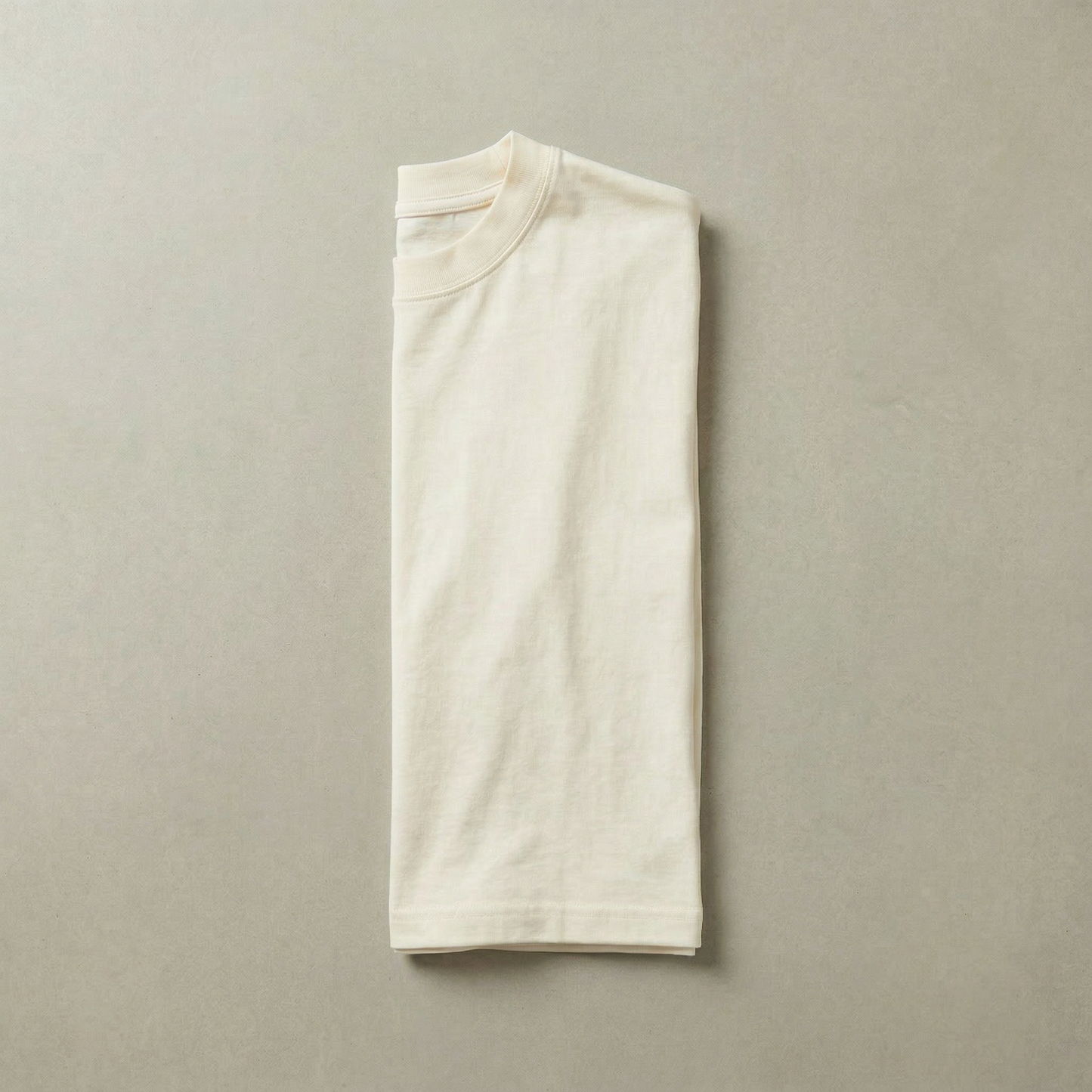 KAIZE Heavy 300gsm — Blanc cassé — plié