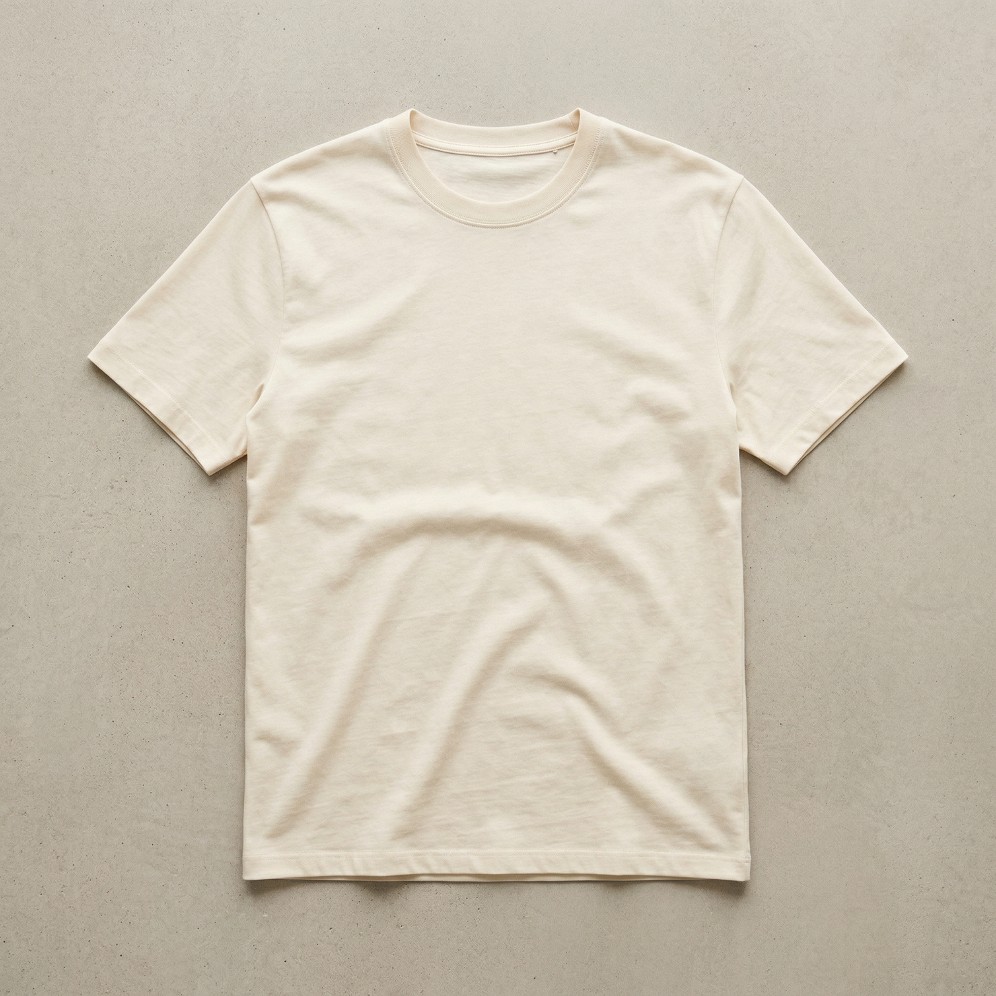 PALMA Classic 180gsm — Blanc cassé — vue à plat