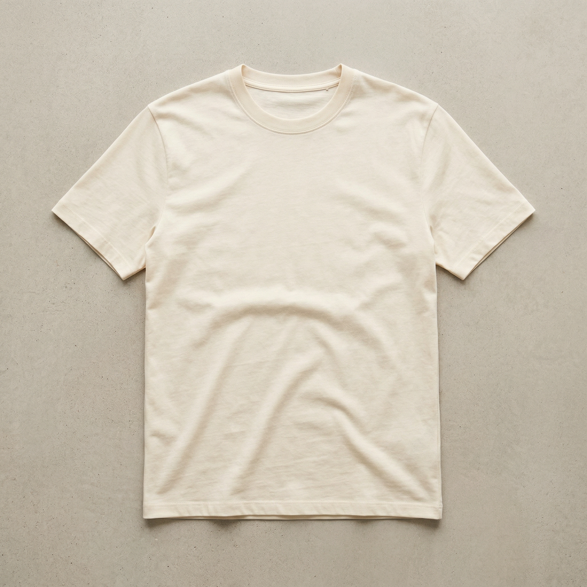PALMA Classic 180gsm — Blanc cassé — vue à plat